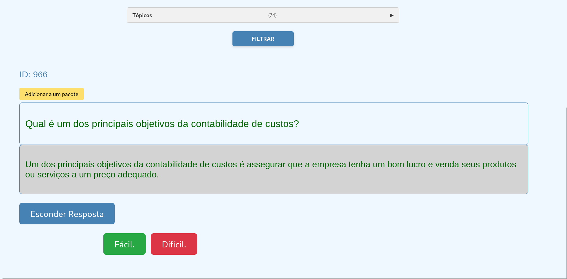 Visão Integrada de Estudos (Flashcards, Questões, PDFs)